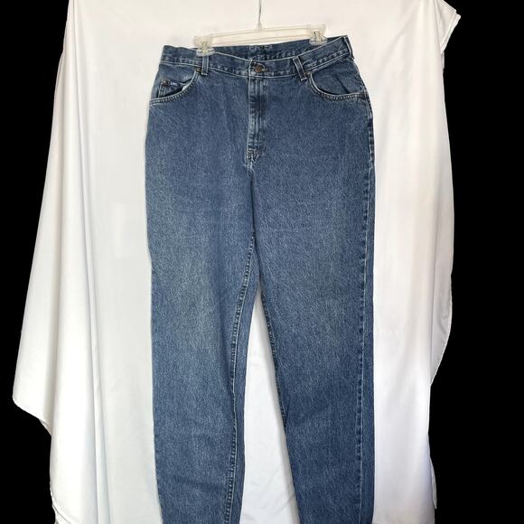 Lee Blue jeans Women size 18L 37" waist 35" inseam 14" HIGH RISE - Picture 9 of 9